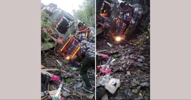 accident at ramban जम्मू श्रीनगर हाइवे पर दो सड़क हादसों में तीन लोगों की मौत