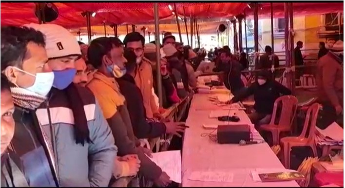 Screenshot 2022 02 13 154416 अल्मोड़ा में मतदान को लेकर सुरक्षा के किए गए पुख्ता इंतजाम