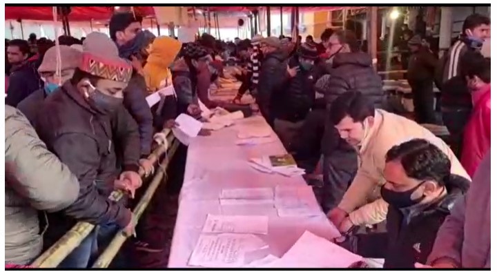 Screenshot 2022 02 13 154435 अल्मोड़ा में मतदान को लेकर सुरक्षा के किए गए पुख्ता इंतजाम