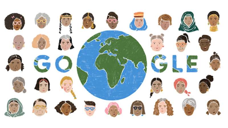 FNRLV4naIAA2nks International Women Day Doodle: गूगल ने महिलाओं का किया सम्मान, डूडल के जरिए दिखाई नारी शक्ति की झलक
