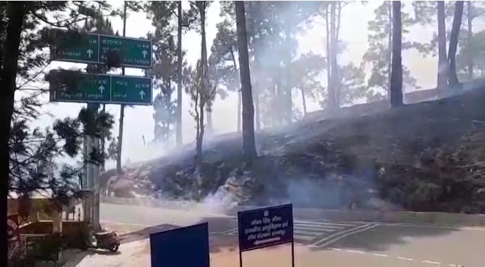 Screenshot 2022 04 28 121507 अल्मोड़ा: जंगलों में लगी आग काबू में, वन विभाग ने स्थानीय लोगों से सहयोग की अपील