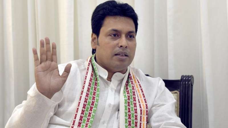 NRC Biplab त्रिपुरा के मुख्यमंत्री बिपल्व देब ने दिया इस्तीफा, थोड़ी देर में होगा नये सीएम का चुनाव