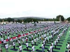 Screenshot 2022 06 21 9.41.55 AM International Yoga Day: पीएम मोदी ने किया योग, बोले- ये जीवन का बना आधार