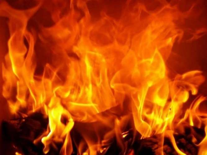 fire b 2018013640 गुजरात: बारात ले जा रही बस में अचानक लगी आग