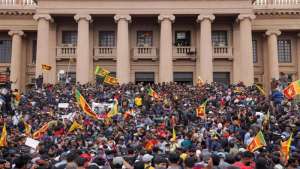 11 07 2022 sri lanka protest 22882102 श्रीलंका को मिला नया राष्ट्रपति, रानिल विक्रमसिंघे ने कहा हमारे सामने बड़ी चुनौती, 6 बार रह चुके हैं प्रधानमंत्री