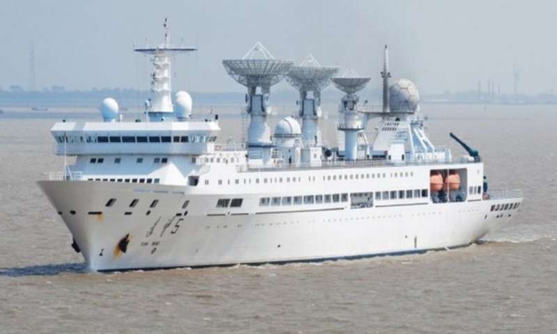 image Chinese Spy Ship Yuan Wang 5: श्रीलंकाई बंदरगाह में पहुंचा चीन का ये 'जासूस जहाज़', भारतीय खेमे में मची खलबली