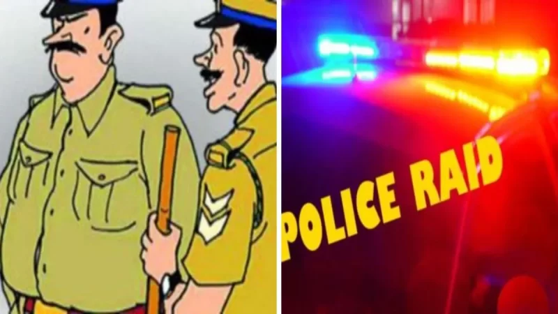 29 09 2022 police raid in meerut 1 23106532 95957935 UP News: मेरठ प्रशासन की ओयो होटल में छापेमारी, 8 युवती और युवक पकड़े