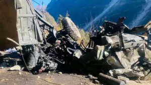 accident 1 सिक्किम में बड़ा सड़क हादसा, सेना का ट्रक खाई में गिरा, 16 जवानों की मौत, चार घायल